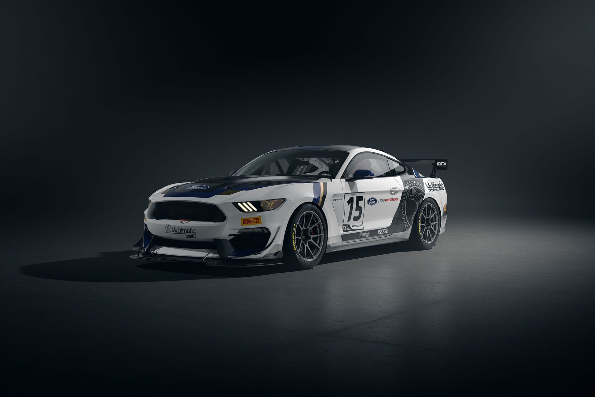 mustang front render