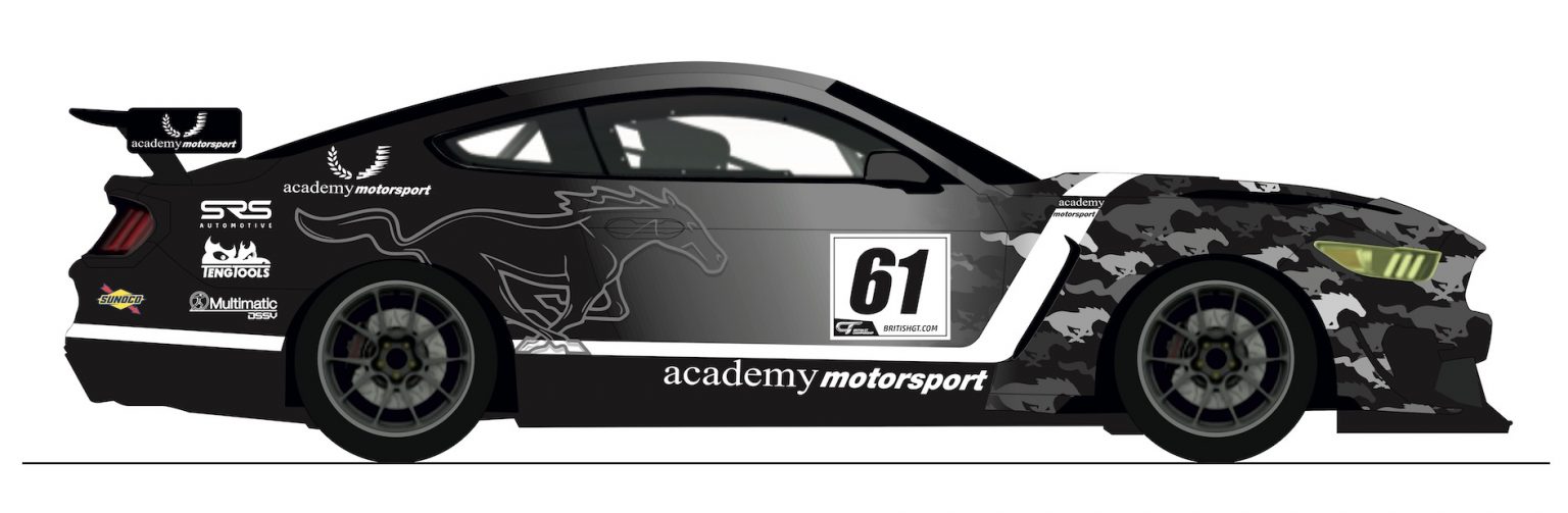 Academy Motorsport side view