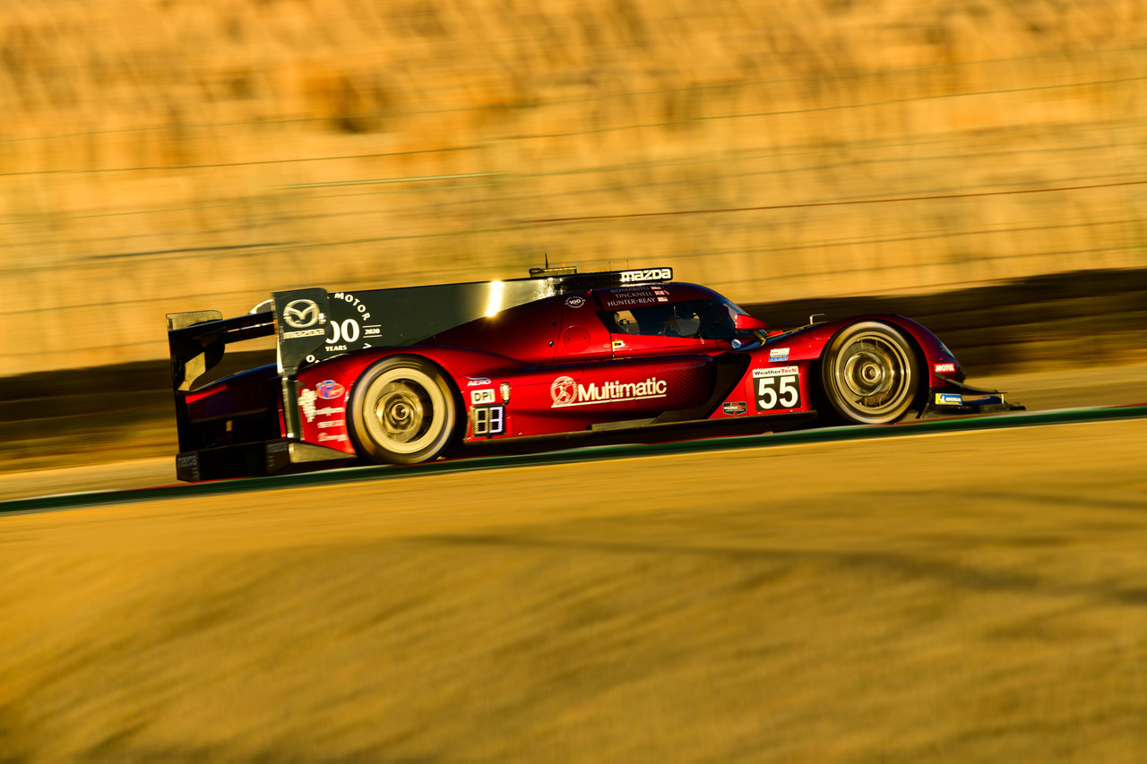 Laguna Seca - red Mazda