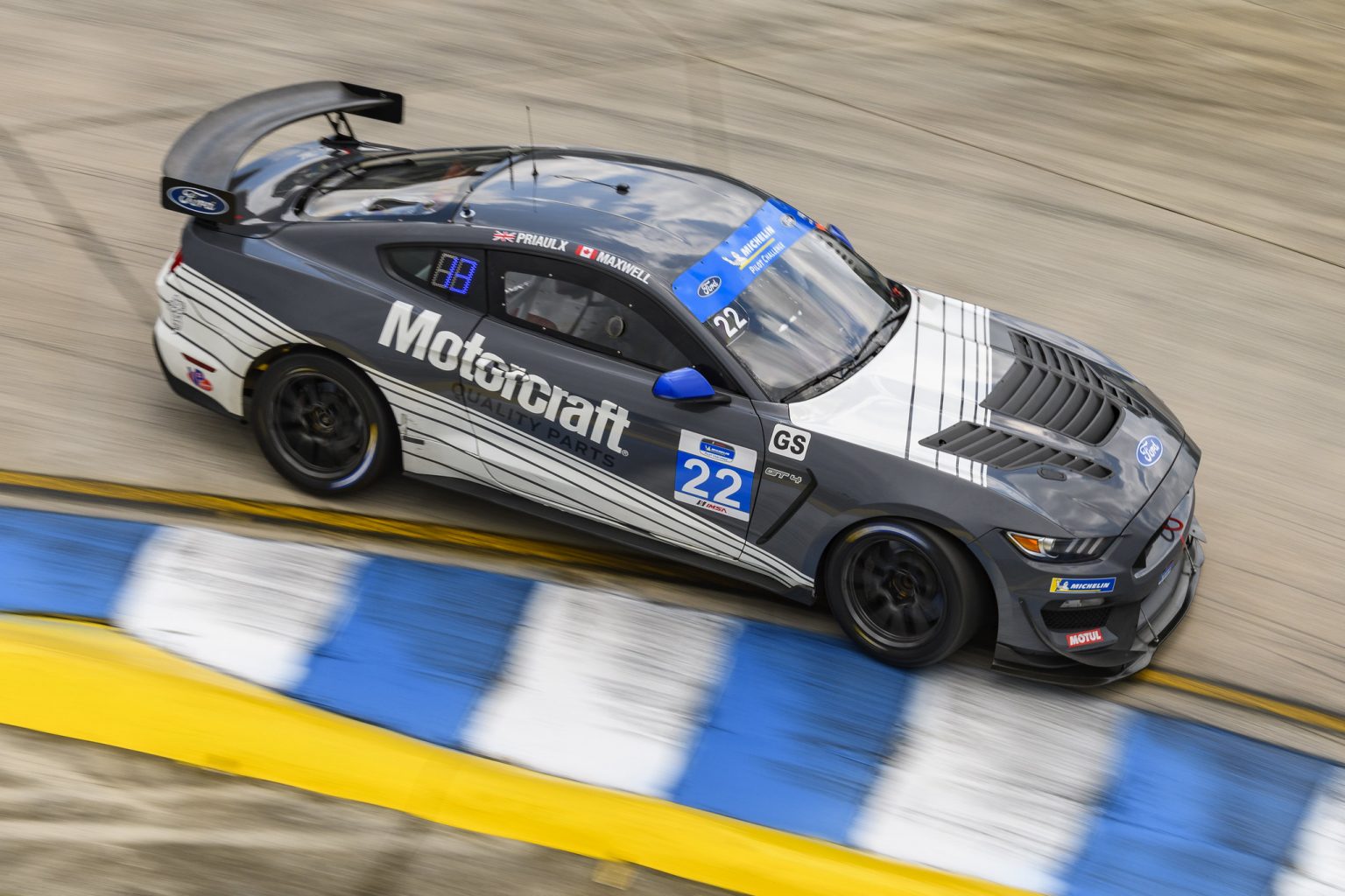 Lightning (almost) strikes IMSA Michelin pilot challenge race
