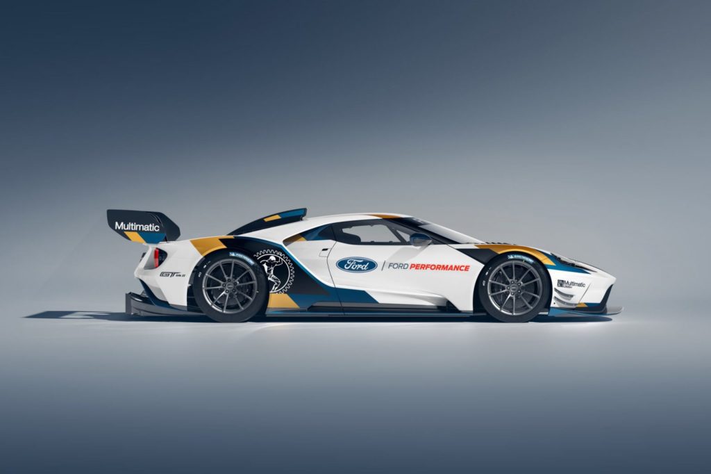 Limited edition, track-only Ford GT Mk II unleashes, render