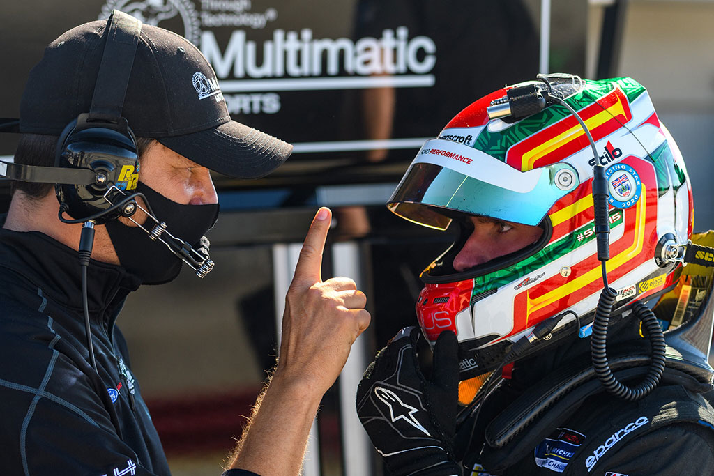 Sebastian Priaulx with helmet