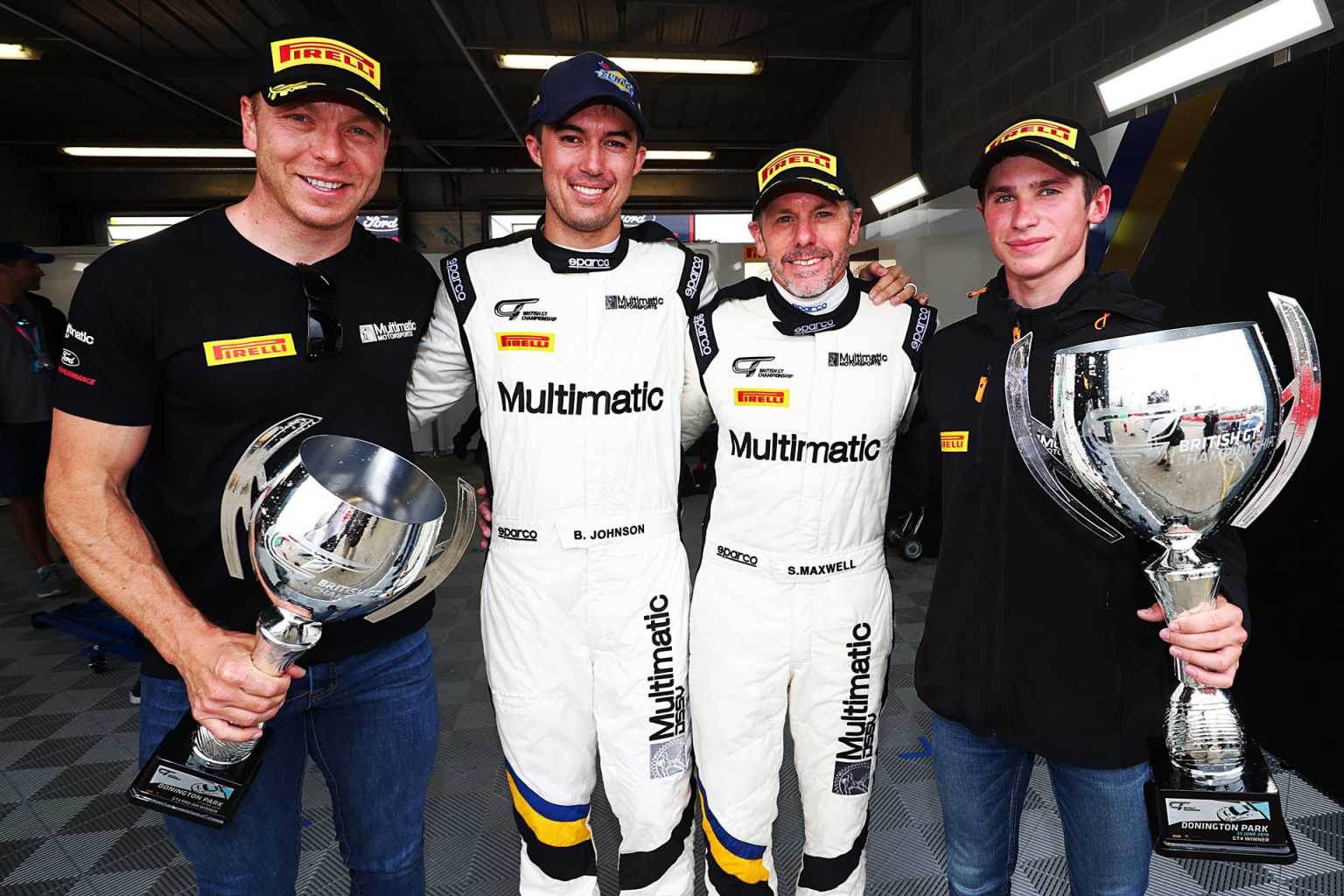 silverware from Donington Park