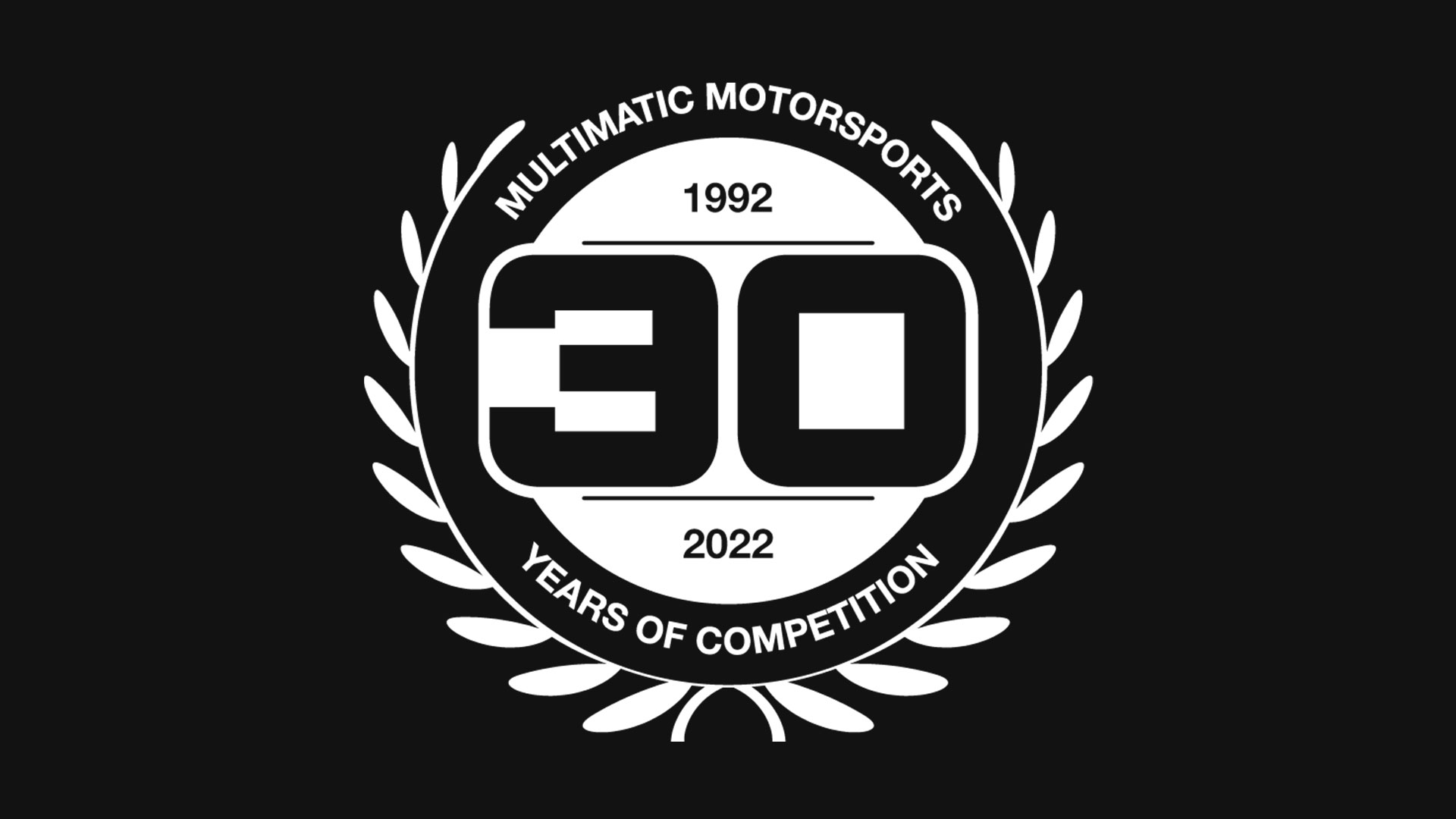 MM 30th anniversary logo white