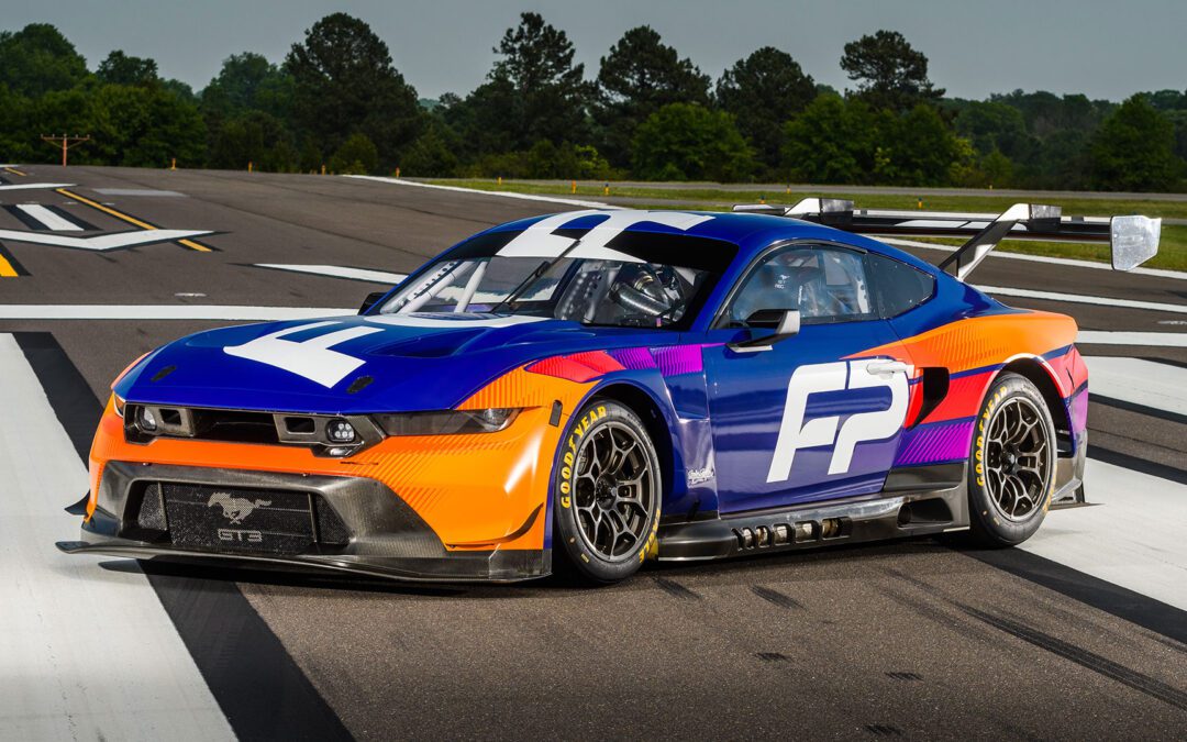Ford Formally Unveils Mustang GT3 at Le Mans as Classic Circuit, Renowned Race and Iconic Sports Car Converge