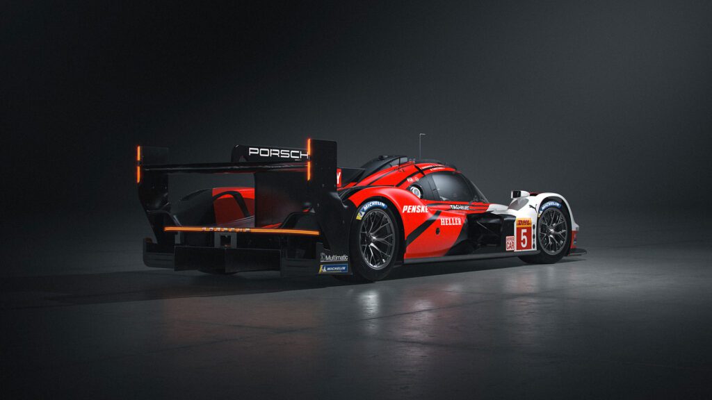 Porsche 963 back three quarters