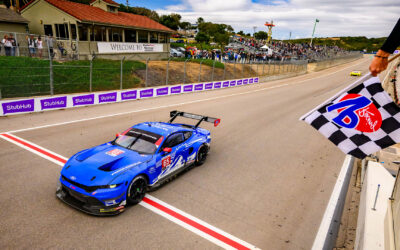 Ford Mustang GT3 claims victory with late-race charge at Laguna Seca